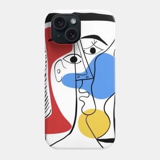 Picasso Woman's head #10 Phone Case