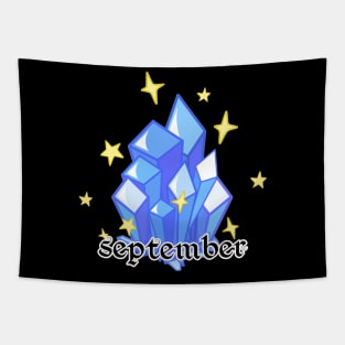 September Sapphire Tapestry