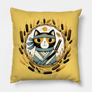 Cattails Ninja Pillow