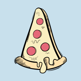 Pizza slice Art T-Shirt