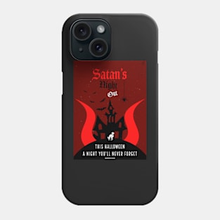 Satan's Night Out Concert Poster 1 Phone Case