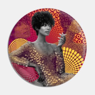 60s Supermodel Donyale Luna Pin