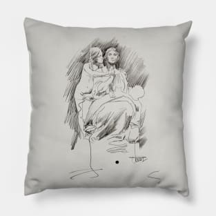 Classical study Pillow