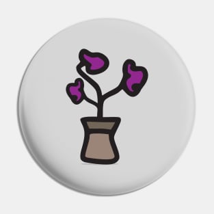 Blooming flower Pin