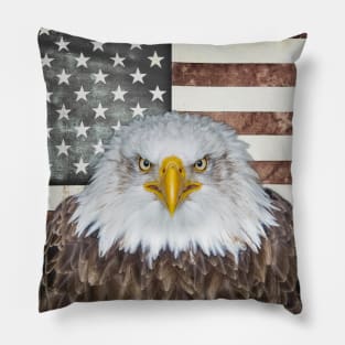 American Bald Eagle Pillow