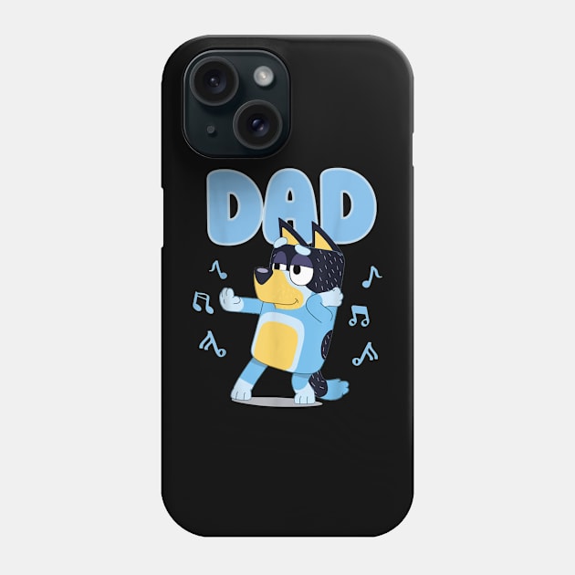 Fathers Blueys Dad Mum Phone Case by Iluminater