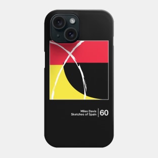 Sketches of Spain - Minimal Style Graphic Artwork Phone Case