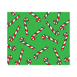 Candy cane pattern T-Shirt