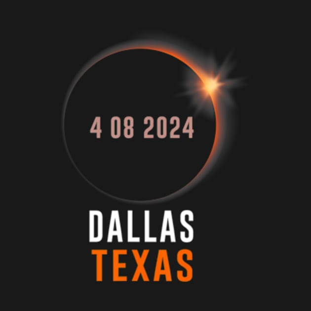 Total Solar Eclipse 2024 Totality Dallas Texas by SanJKaka