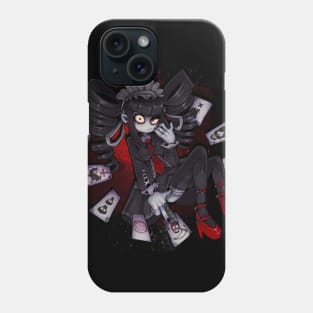 Celestia Ludenberg mistress of deceit with background Phone Case