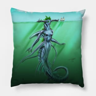 hammerhead mermaid Pillow