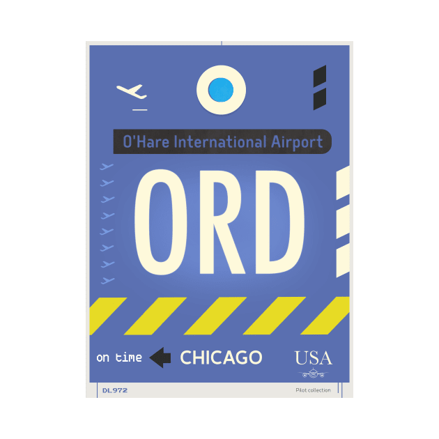 ORD O'Hare Airport code by Woohoo