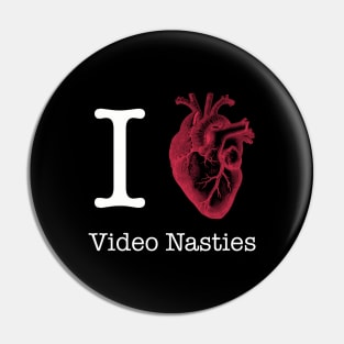 Video Nasties Pin