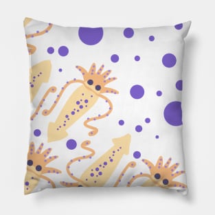 Squid - Creme Pillow