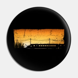 Train locomotive Pin