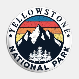 Yellowstone National park Pin