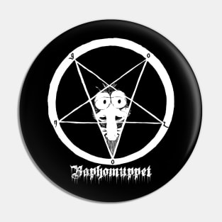 Baphomuppet Pin