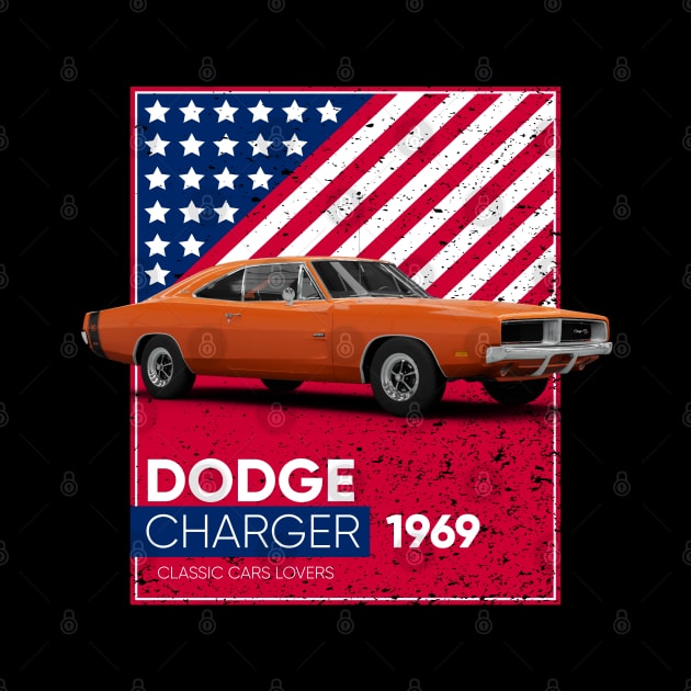 Classic Car Dodge Charger 1969 by cecatto1994