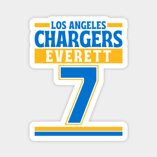 Los Angeles Chargers Everett 7 Edition 3 Magnet