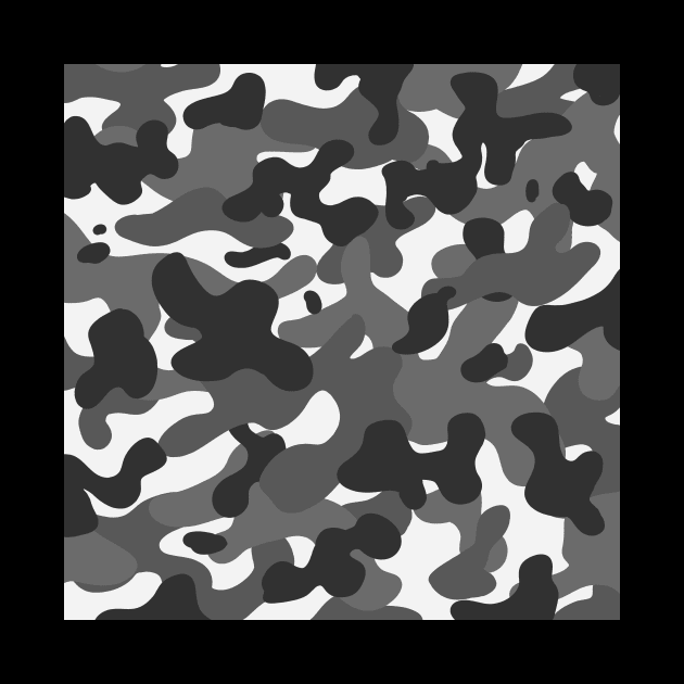 Grey Camouflage Pattern by APSketches