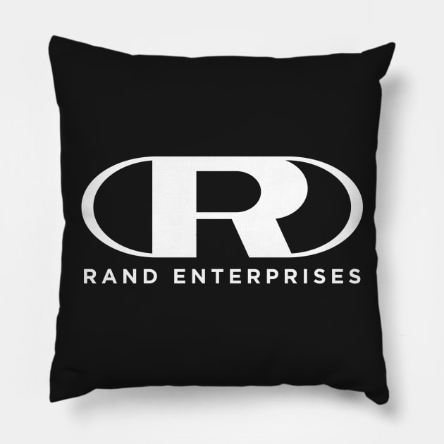 RAND ENTERPRISES (iron fist) Pillow by LuksTEES