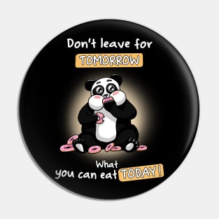 Panda Donuts Pin
