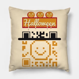 Smiling pumpkins - Halloween Pillow