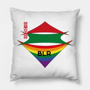 Belarus pride flag Pillow