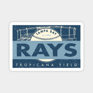 Tampa Bay Rays Banner by Buck Tee Originals Magnet