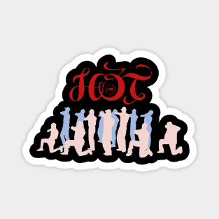 seventeen hot dance design Magnet