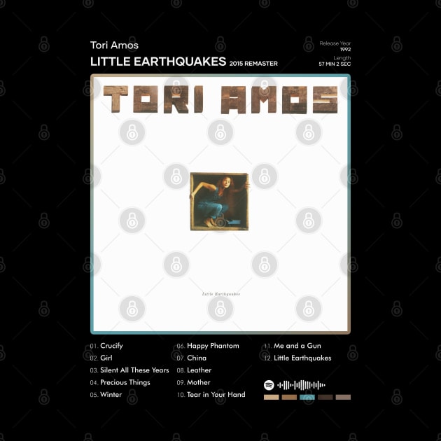 Tori Amos - Little Earthquakes Tracklist Album by 80sRetro