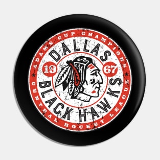 Dallas Black Hawks Pin