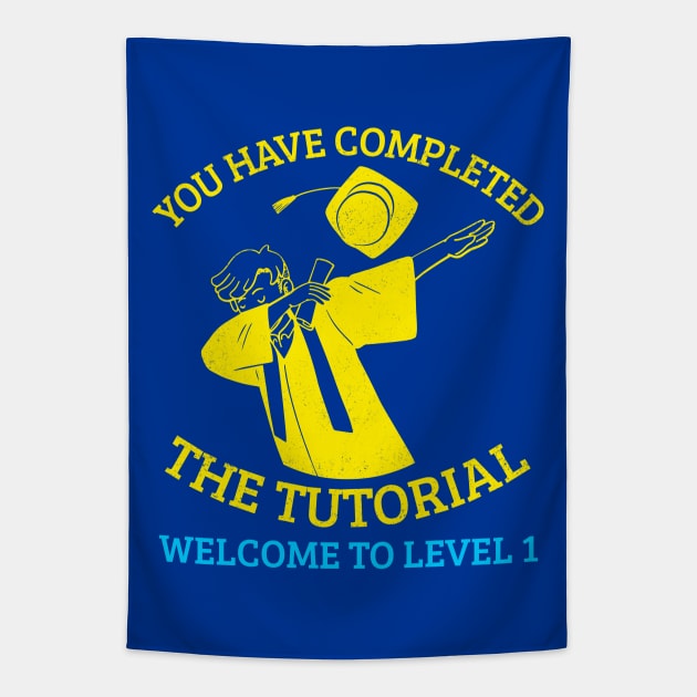 Funny graduation Tapestry by Aversome