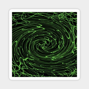 Green Spiral Magnet
