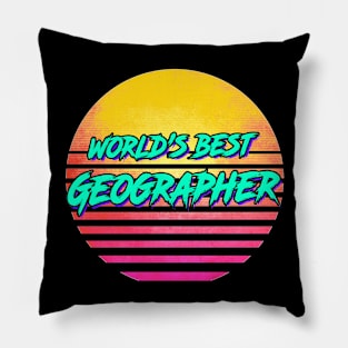 Funny Geographer Gift Pillow