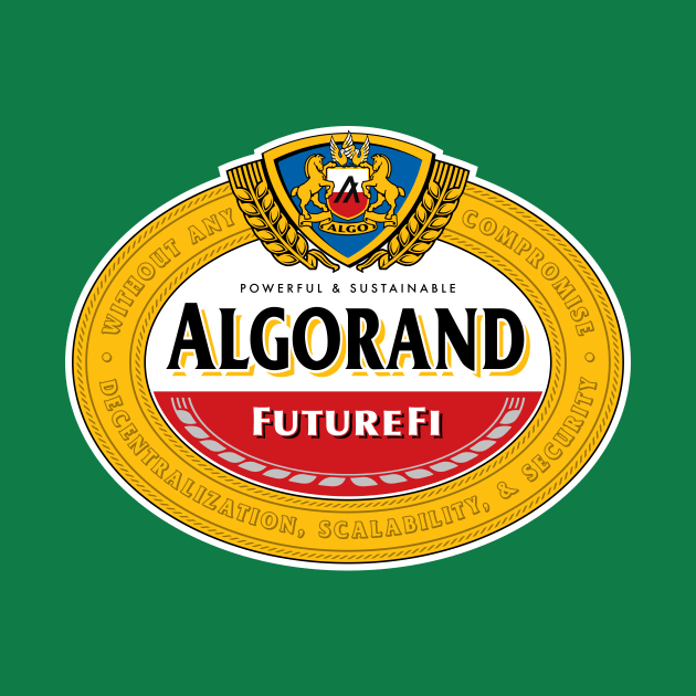 Algorand Beer Label by jeffsmoll