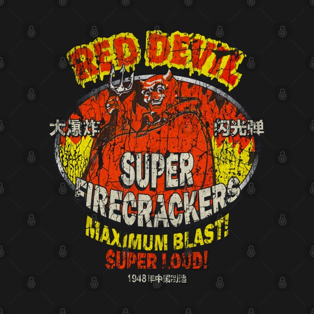 Red Devil Super Firecrackers // Vintage by Niko Neon