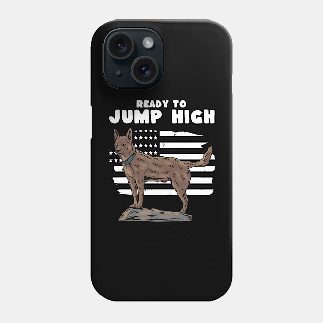 JUMP HIGH Phone Case by Tee Trends