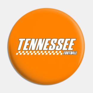 Tennessee Football White Pin