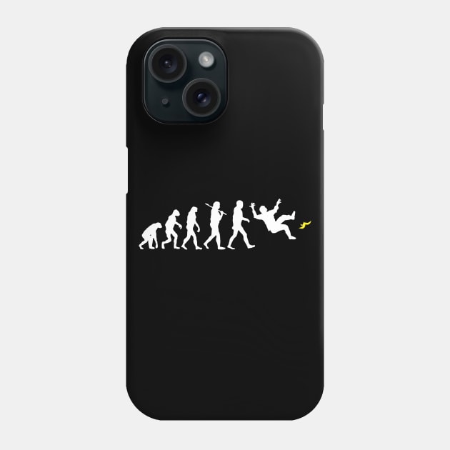 Devolution of Man Phone Case by Stacks