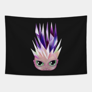 Crown Chakra Girl Tapestry