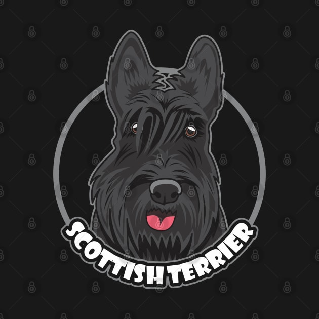 Scottish Terrier Love by Dogiviate