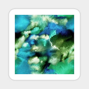 Watercolor landscape Magnet