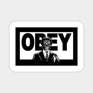 They Live Obey Alien Magnet