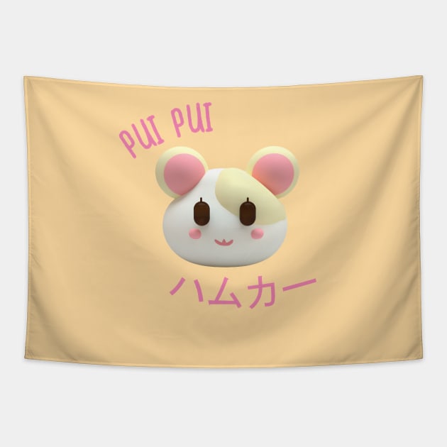 Hamster Car Tapestry by GuchaGucha