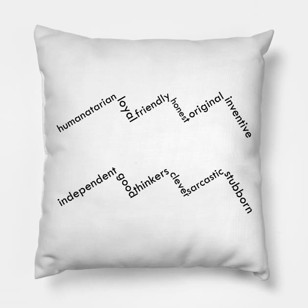 Aquarius Pillow by hedehede