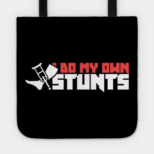 Stunts - Funny Broken Leg Get Well Soon Gift Tote