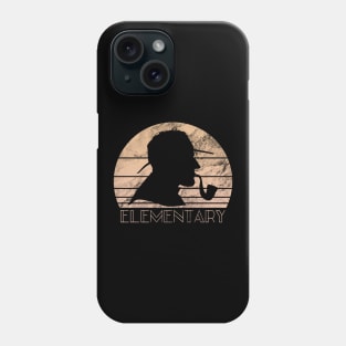 Sherlock Holmes - Elementary Phone Case