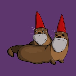 Gnome Otters T-Shirt