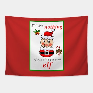 YOUR ELF Tapestry